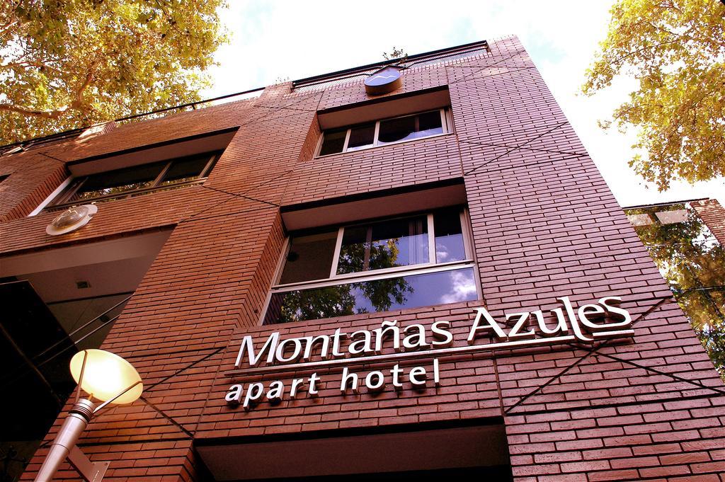 Montanas Azules Apart Hotel Mendoza Dış mekan fotoğraf